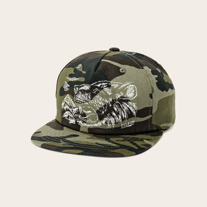 Bear mountain trucker cap par Filson | Dark camo (Green)