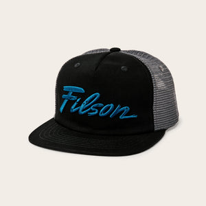 Brush trucker mesh cap par Filson | Black (Black)