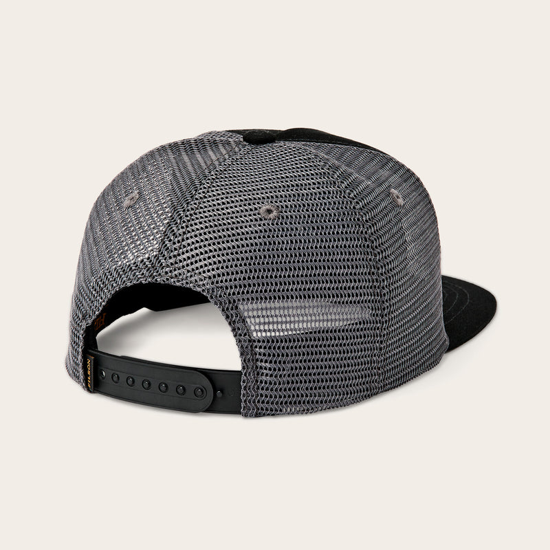 Brush trucker mesh cap par Filson | Black (Black)