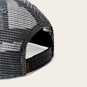 Brush trucker mesh cap par Filson | Black (Black)