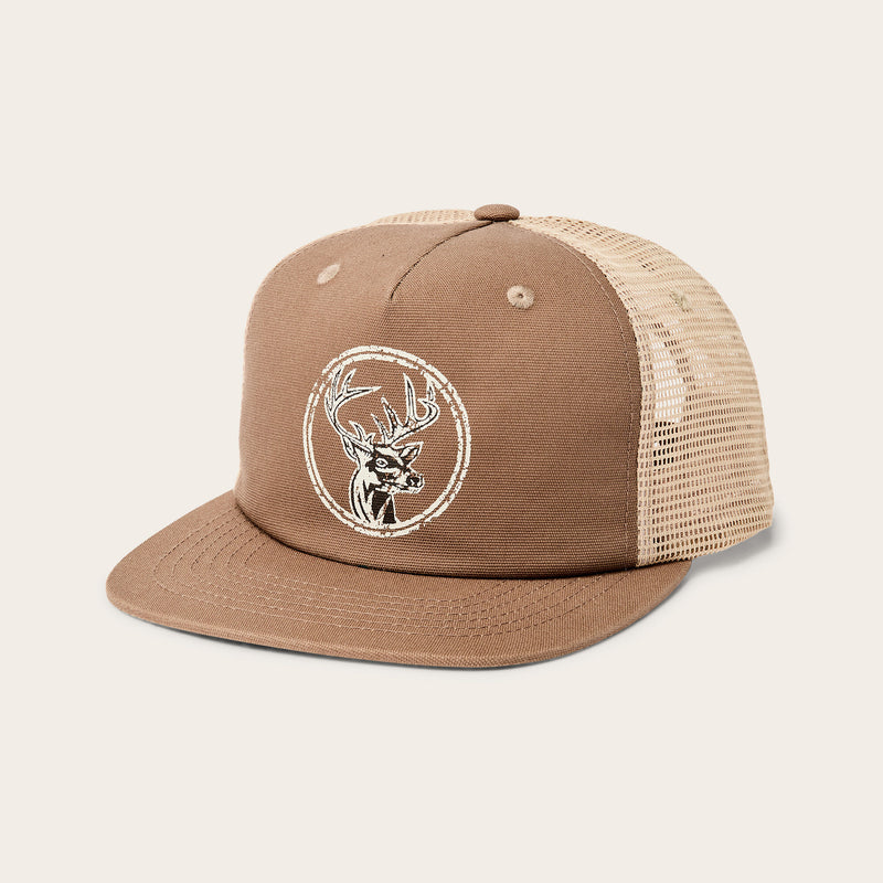 Buck trucker mesh cap par Filson | Tan (Beige)