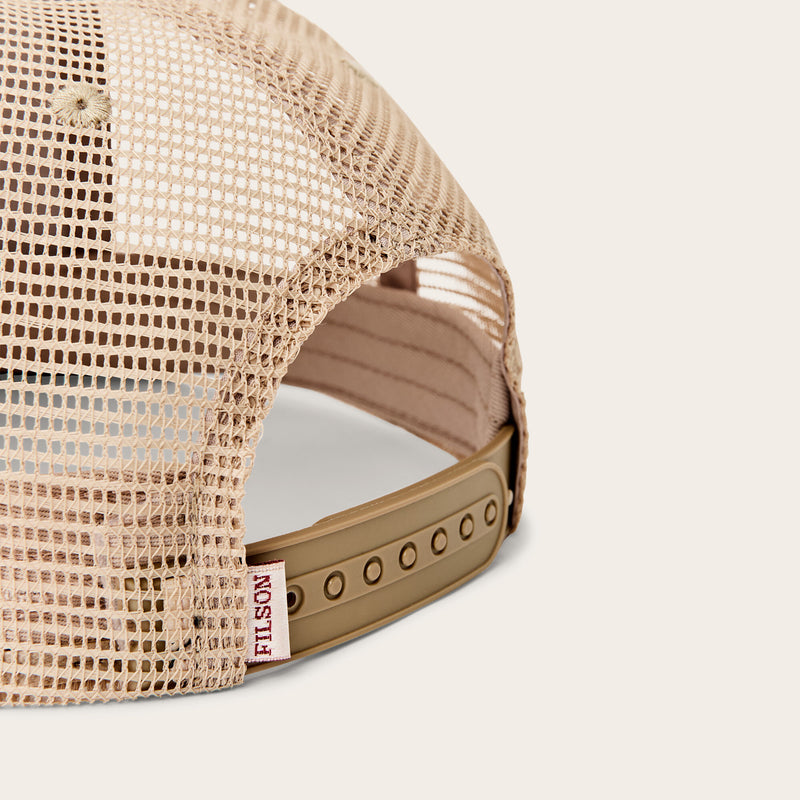 Buck trucker mesh cap par Filson | Tan (Beige)