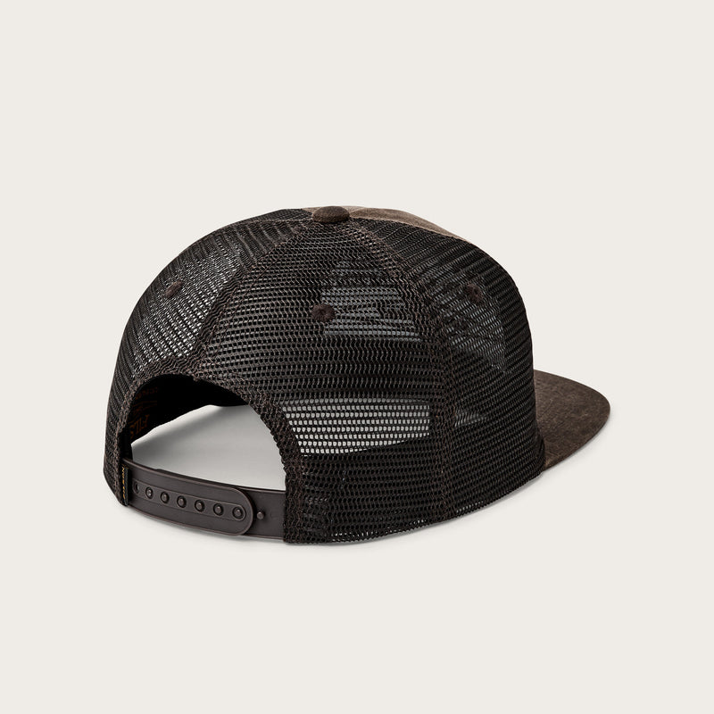 Diamond trucker mesh cap par Filson | Brown (Brown)