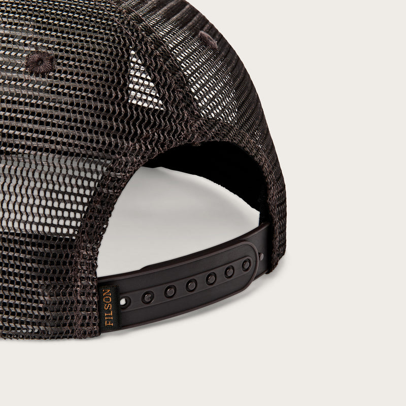 Diamond trucker mesh cap par Filson | Brown (Brown)