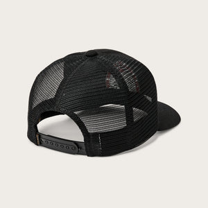 Forestry logger mesh cap par Filson | Faded black (Black)
