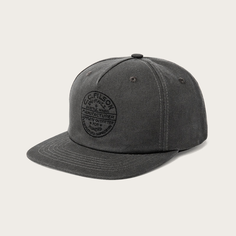 Miners mark trucker cap par Filson | Gunmetal (Gray)