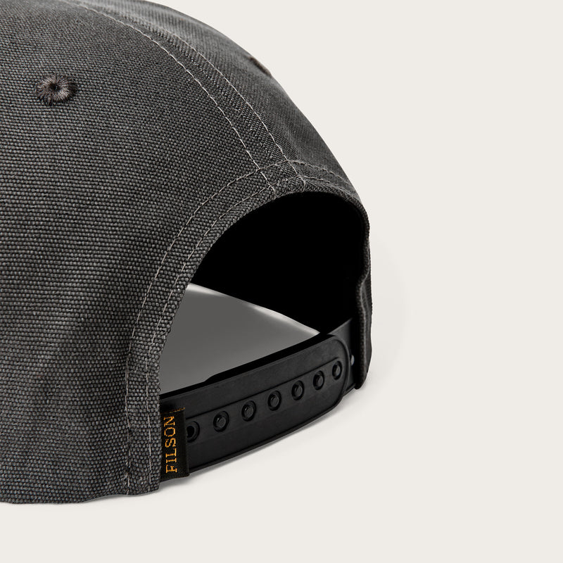 Miners mark trucker cap par Filson | Gunmetal (Gray)