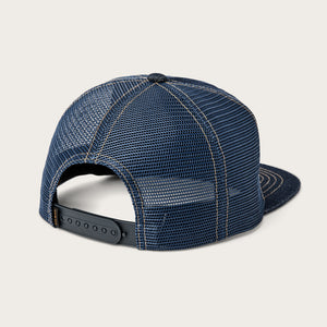 Scenic trucker mesh cap par Filson | Indigo (Blue)