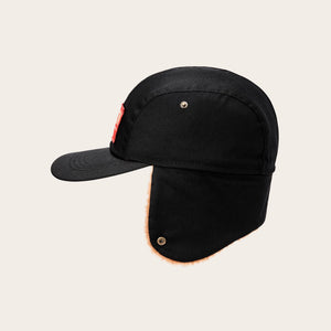 Fleece-lined flap cap par Filson | Black (Black)