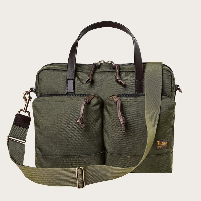 Dryden briefcase by Filson | Otter green (Green)