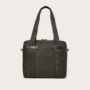 Tin cloth zipper tote bag von Filson | Otter green (Green)