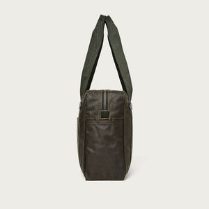 Tin cloth zipper tote bag von Filson | Otter green (Green)