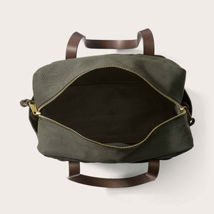 Rugged twill tote bag with zipper di Filson | Otter green (Green)