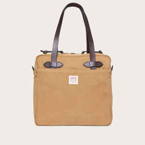 Rugged twill tote bag with zipper di Filson | Tan (Beige)