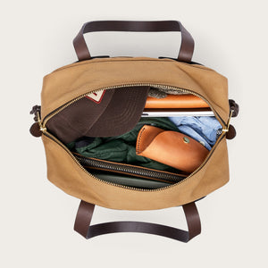 Rugged twill tote bag with zipper di Filson | Tan (Beige)