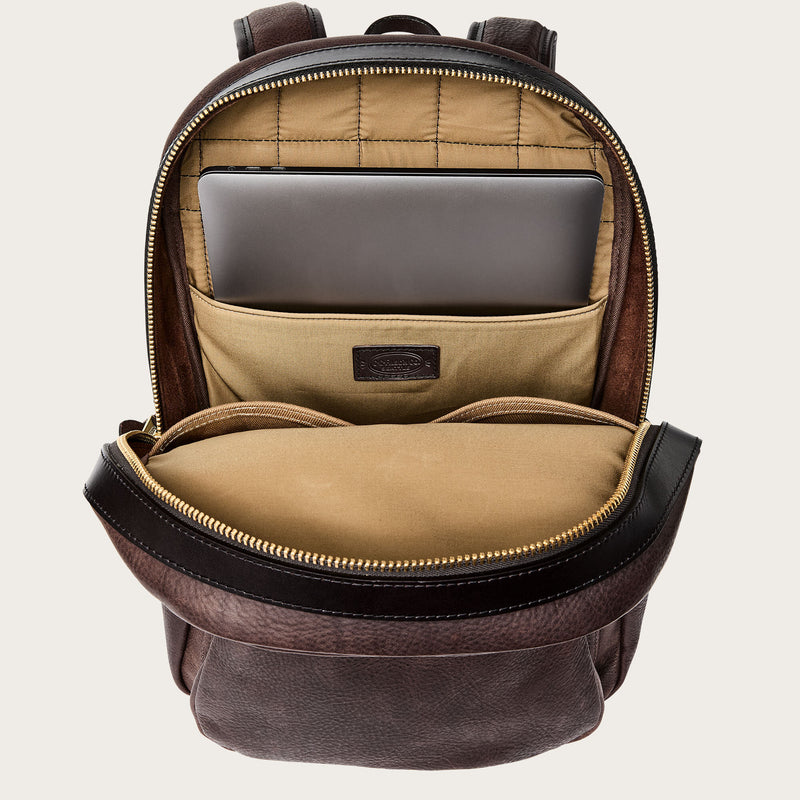 Heritage leather journeyman backpack von Filson | Ballard brown (Brown)