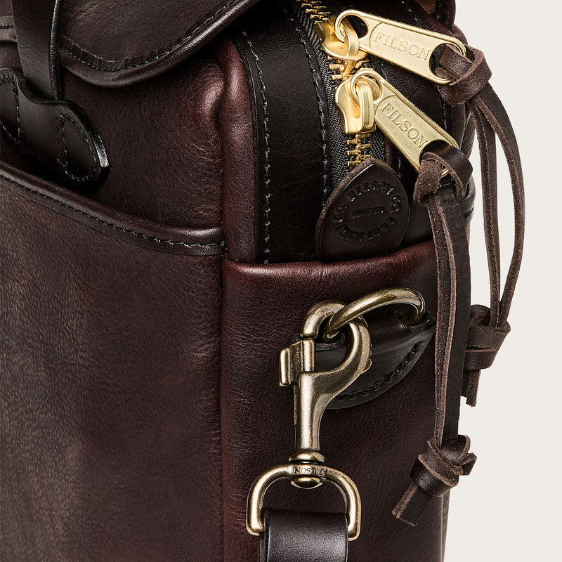 Heritage leather original briefcase von Filson | Ballard brown (Brown)