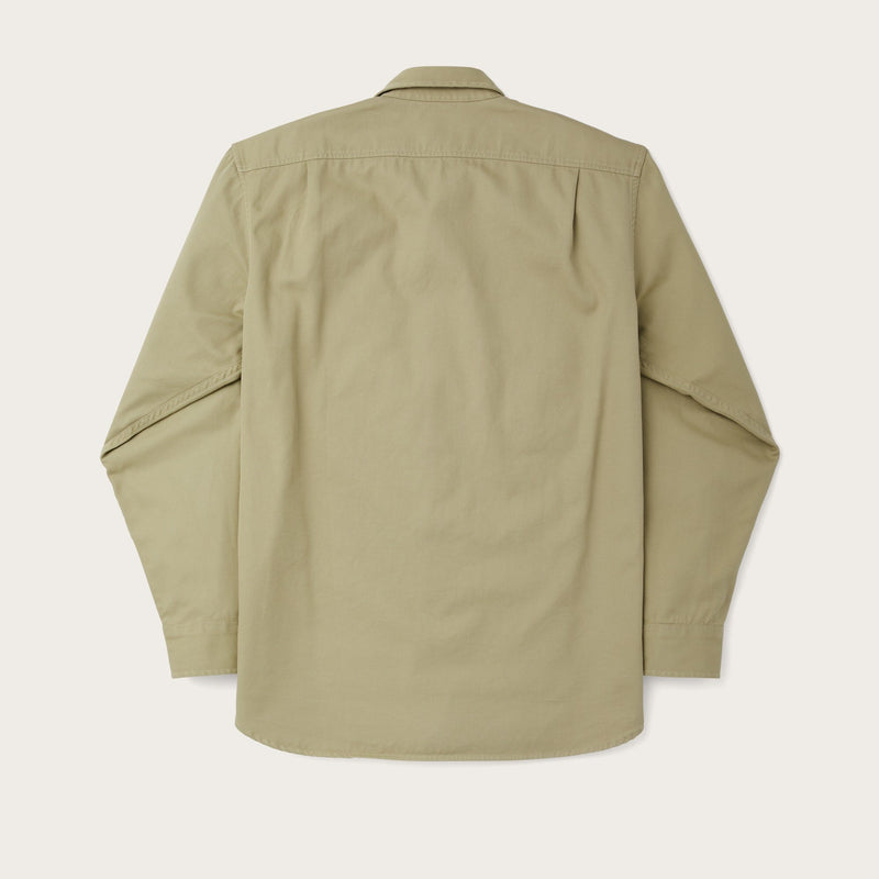 Chino twill shirt di Filson | Wood duck (Green)