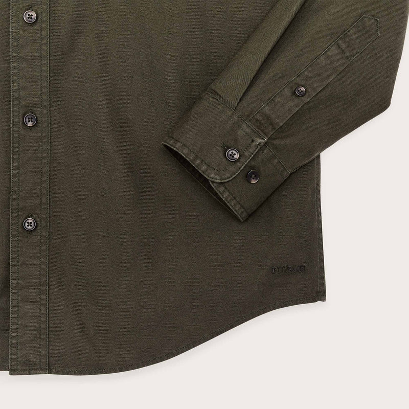 Lightweight alaskan guide shirt di Filson | Dark olive (Green)