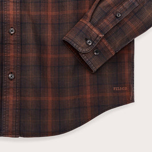 Lightweight alaskan guide shirt von Filson | Rust brown (Brown)