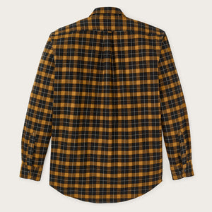 Alaskan guide shirt by Filson | Black / gold plaid (Yellow)