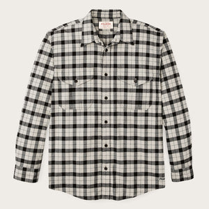 Alaskan guide shirt von Filson | Cream / peat / multi plaid (Gray)