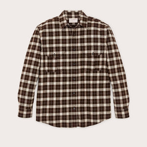 Alaskan guide shirt by Filson | Brown / cream plaid (Brown)