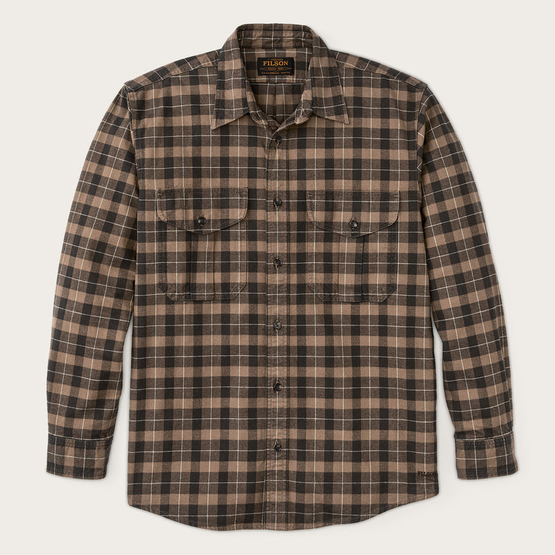 Alaskan guide shirt by Filson | Light brown .5 peat .5 (Brown)