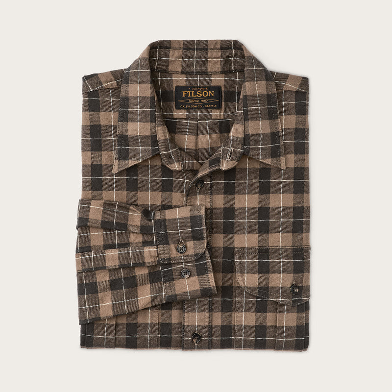 Alaskan guide shirt by Filson | Light brown .5 peat .5 (Brown)