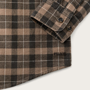 Alaskan guide shirt by Filson | Light brown .5 peat .5 (Brown)