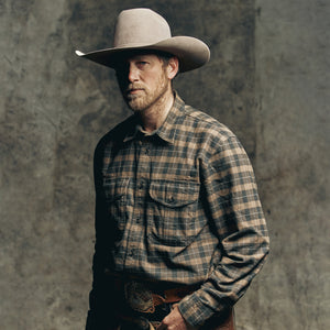 Alaskan guide shirt by Filson | Light brown .5 peat .5 (Brown)