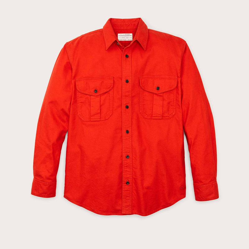 Alaskan guide shirt by Filson | Dark flame (Orange)