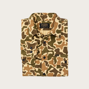 Field flannel shirt par Filson | Buckskin camo (Multicolor)