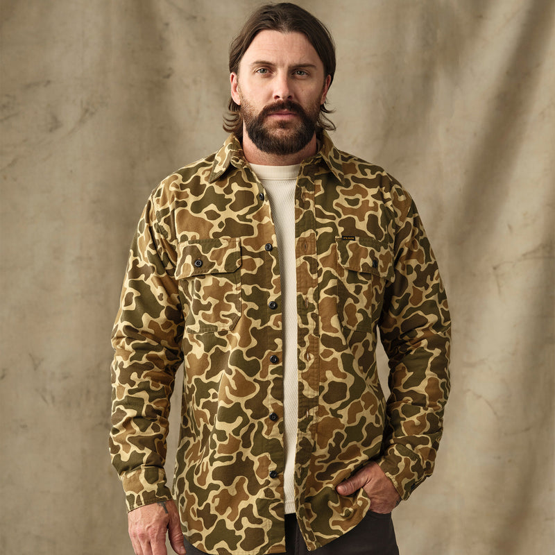 Field flannel shirt par Filson | Buckskin camo (Multicolor)