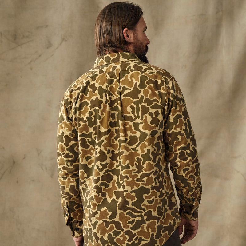 Field flannel shirt par Filson | Buckskin camo (Multicolor)