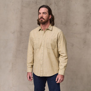 Chambray cpo shirt by Filson | Tan (Beige)