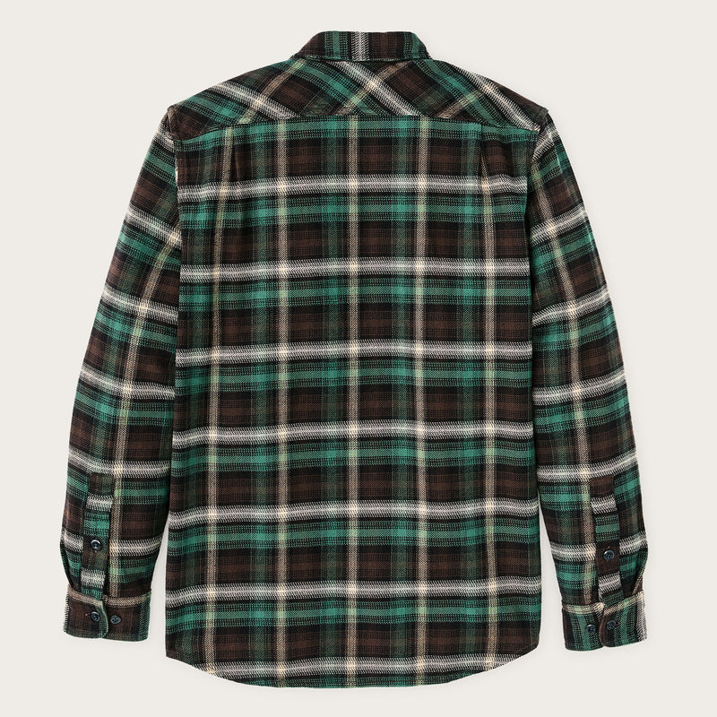 Camicia da lavoro in flanella vintage di Filson | Brown / cream / mult (Multicolor)