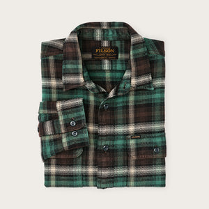 Camicia da lavoro in flanella vintage di Filson | Brown / cream / mult (Multicolor)