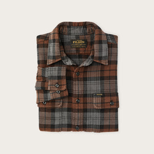 Vintage flannel work shirt by Filson | Brown / charcoal pla (Brown)
