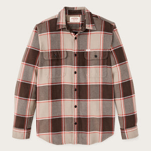Camicia da lavoro in flanella vintage di Filson | Tan / orange / multi (Multicolor)