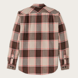 Camicia da lavoro in flanella vintage di Filson | Tan / orange / multi (Multicolor)