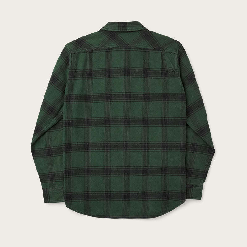 Vintage flannel work shirt by Filson | Green / black (Green)