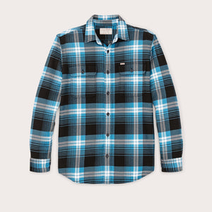 Vintage flannel work shirt by Filson | Blue black (Blue)