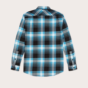 Vintage flannel work shirt by Filson | Blue black (Blue)