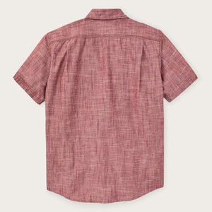 Short sleeve chambray shirt by Filson | Sable (Pink)