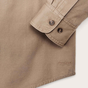 Safari cloth guide shirt by Filson | Safari khaki (Beige)