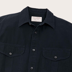 Safari cloth guide shirt von Filson | Anthracite (Blue)