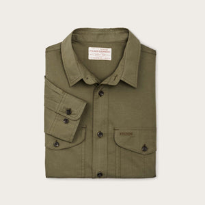 Twin lakes sport shirt by Filson | Dark olive drab (Green)