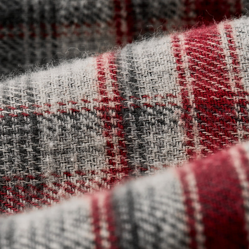 Rangeland flannel shirt by Filson | Red / gray plaid (Red)