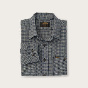 Rangeland flannel shirt par Filson | Navy / tan plaid (Gray)